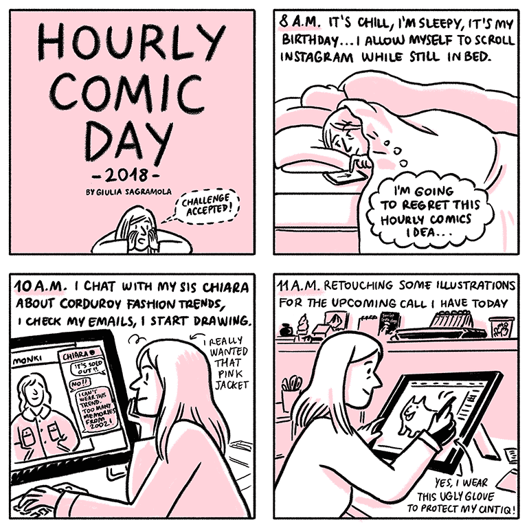 HOURLY COMIC DAY